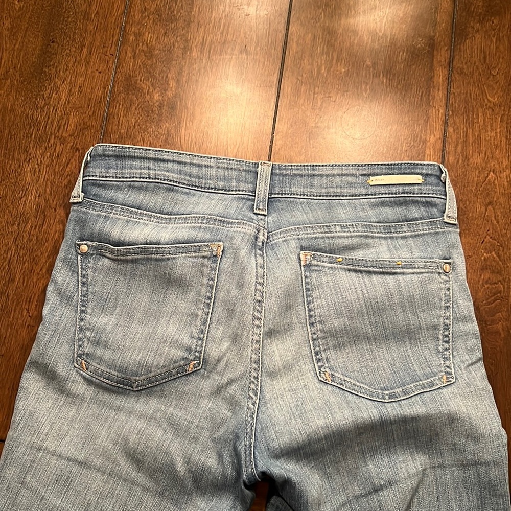 Pilcro light wash jeans from Anthropologie